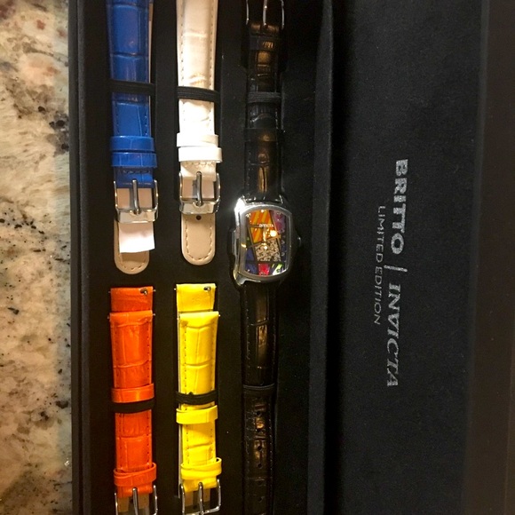 Invicta Britto Ltd Edition Baby Lupah Watch Set - Picture 1 of 7